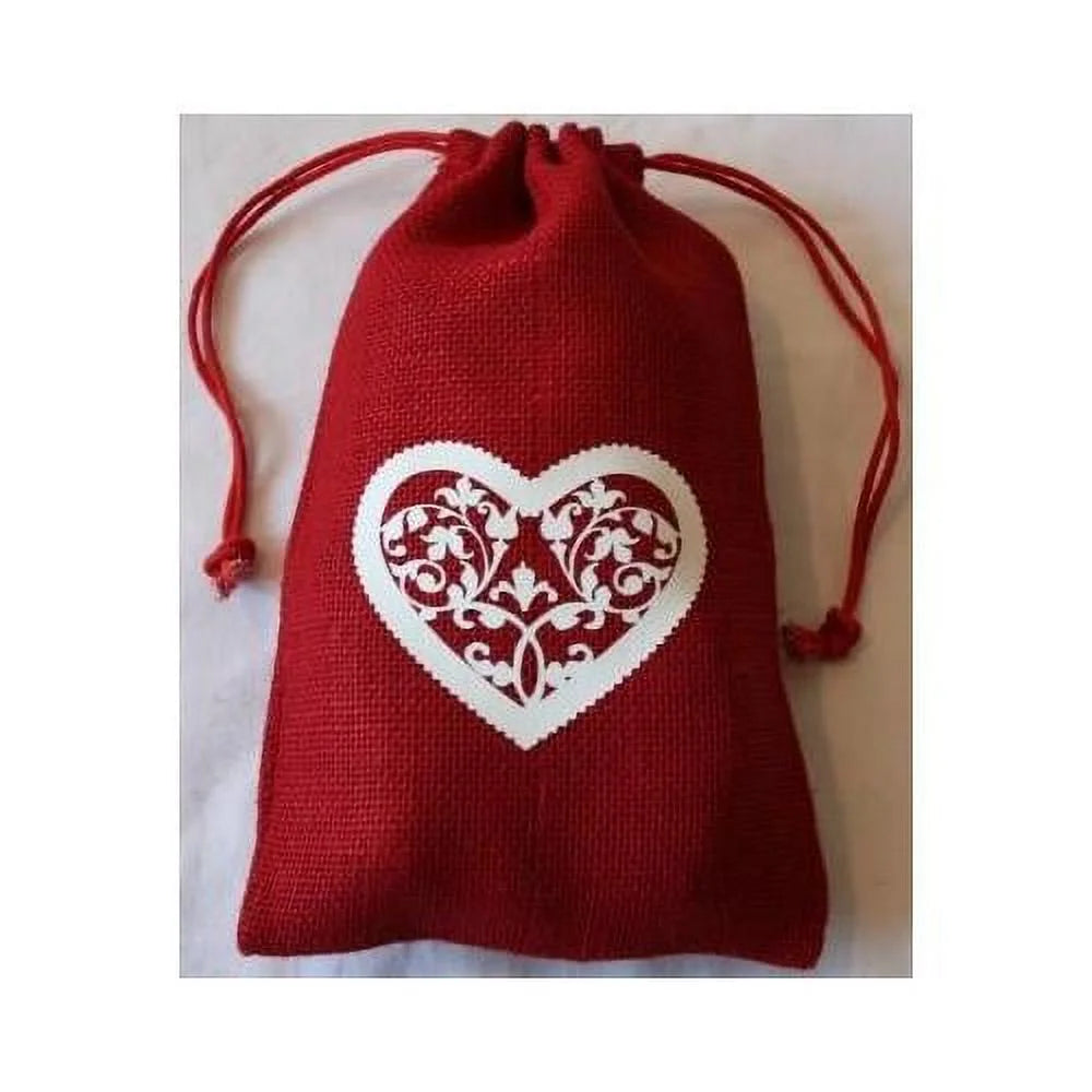 Valentine Chocolate Gift Bag (Dark Chocolate Pecan Caramel Clusters) One Full Pound
