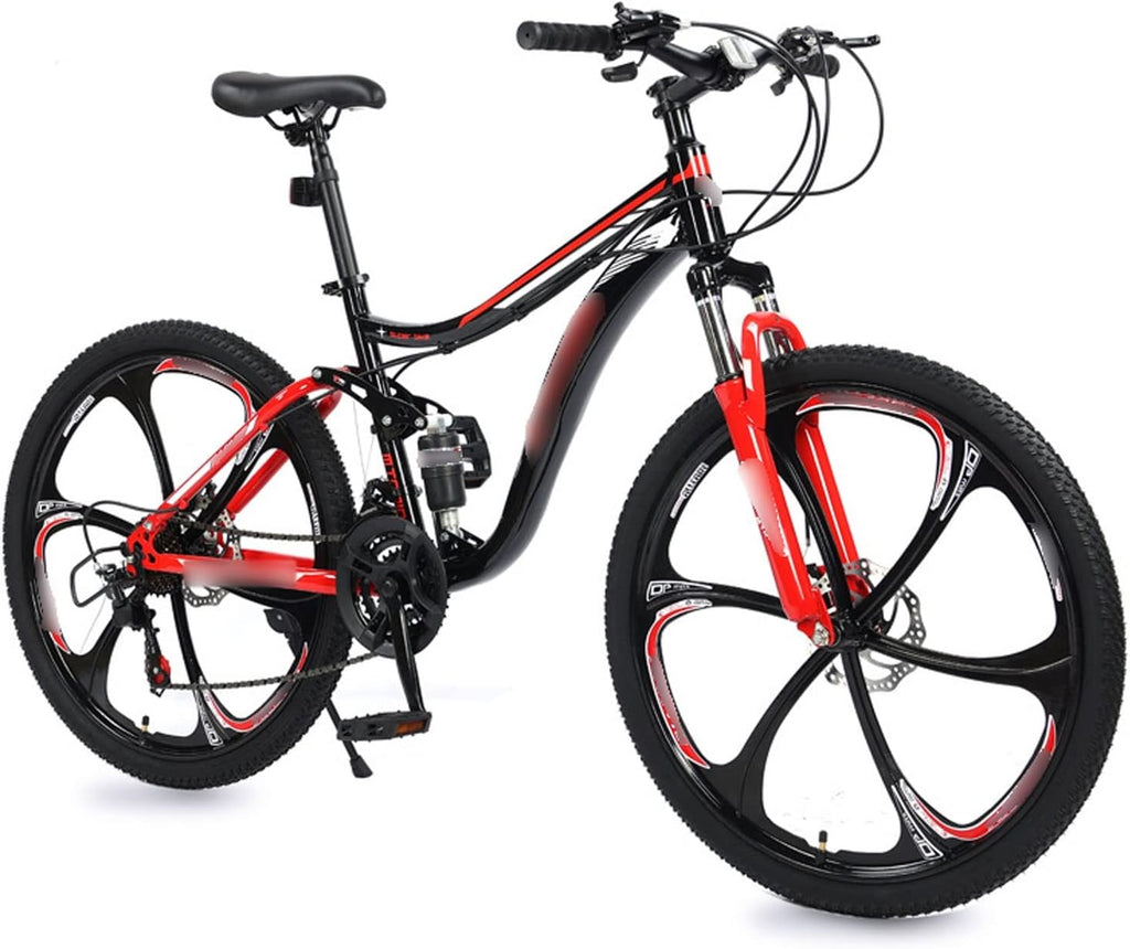 Folding Mountain Bike with Disc Brake and Shock Absorption H612030