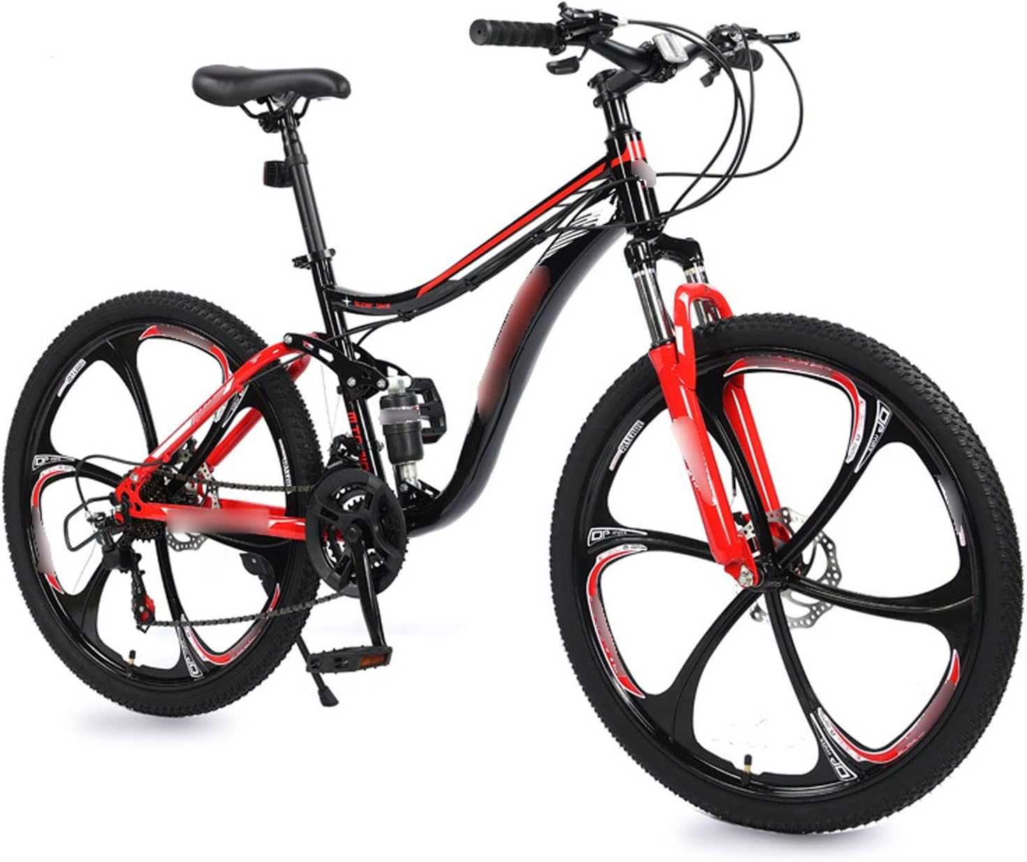 Folding Mountain Bike with Disc Brake and Shock Absorption H612030