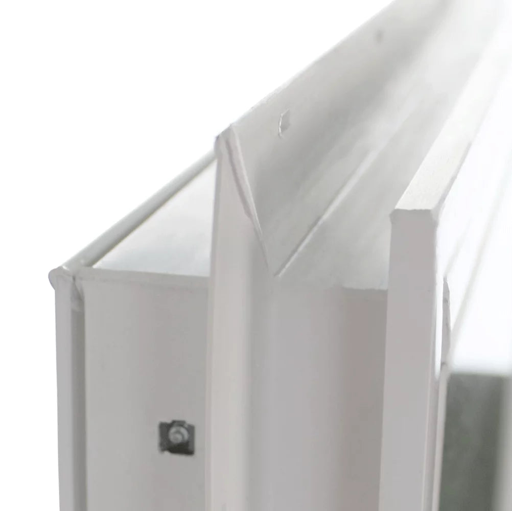 Vinyl Transom Window 24" x 10" Non-Opening Low-E Glass T9193