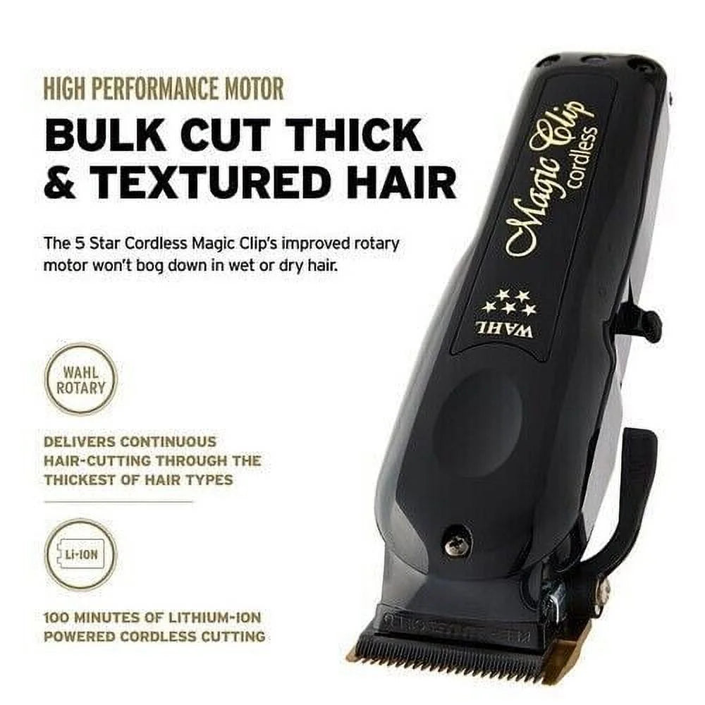 Cordless Barber Clipper & Detailer Trimmer X9143
