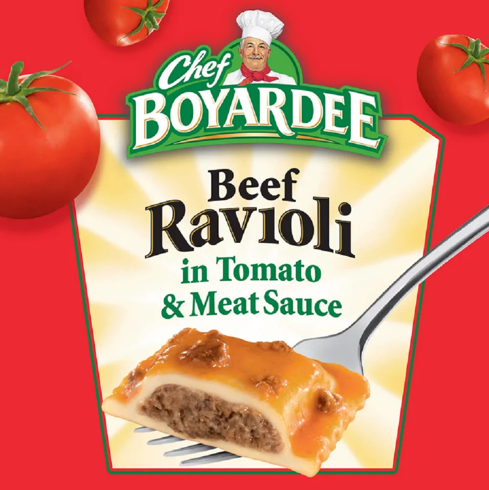 Beef Ravioli, 15 oz., 12-Pack I667481