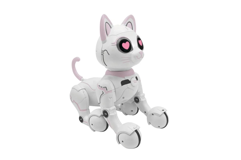Smart robotic kitty with gesture control, dance, walk, touch sensors and remote control R39235