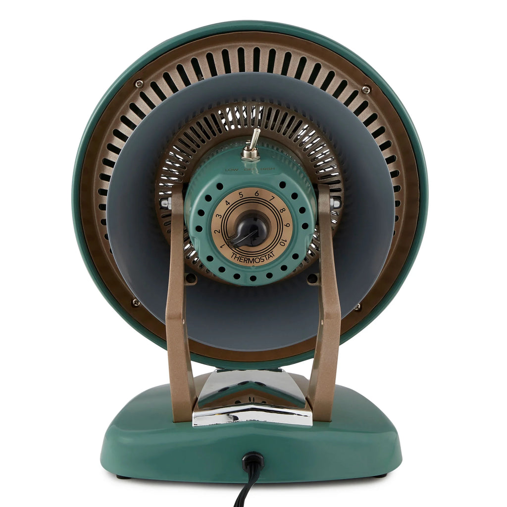 Vintage Portable Electric Space Heater, Green L212