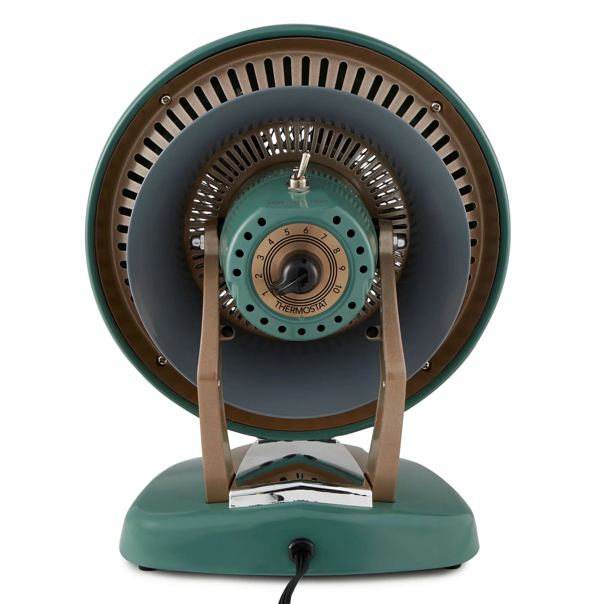 Vintage Portable Electric Space Heater, Green L212