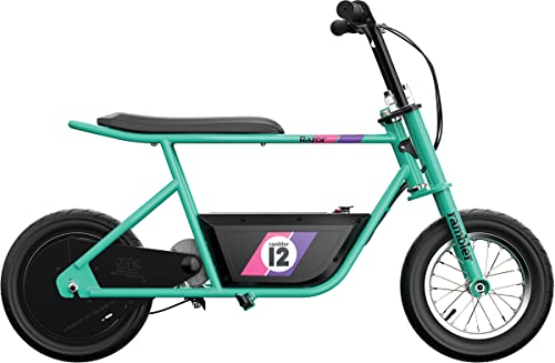 24V Electric Minibike with Retro Style, 12" Air-Filled Tires Z9951