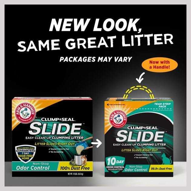 Odor Control Clumping Cat Litter, Easy Clean-Up E697