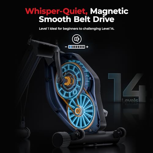 Foldable Magnetic Exercise Bike with Digital Monitor and Pulse Sensor J316937