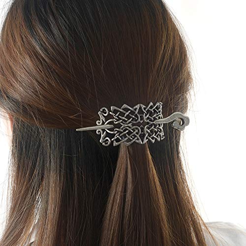 Celtic Knot Hair Clips for Long Hair Z59637