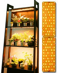 DOMMIA Grow Light, 2Pcs Ultra-Thin Plant Light for Indoor Plants, 20W Full Spectrum LED Plant Grow Light with ON/Off Switch, DIY Hanging Plant Growing Lamps for Seed Starting, Succulents, Veg, Herbs