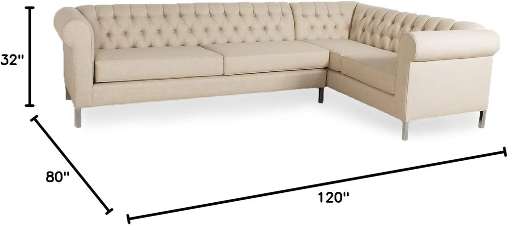 Mid-Century Modern Sectional Sofa E251517