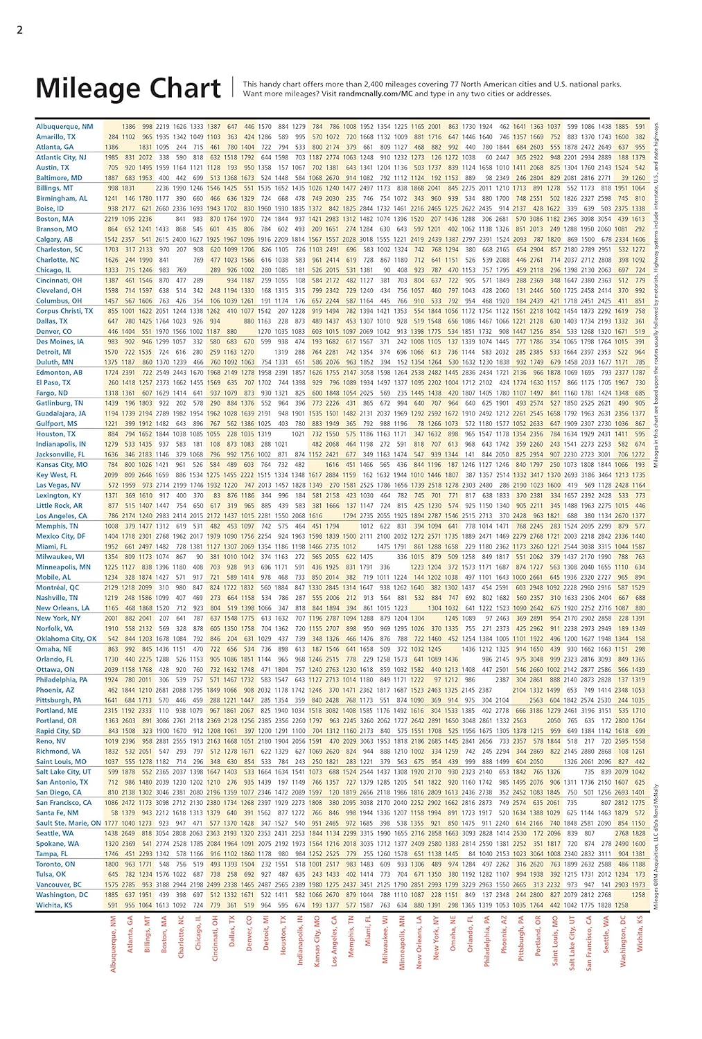 2022 Large Scale Road Atlas Q761