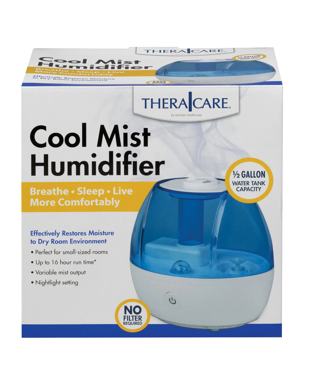 Cool Mist Ultrasonic Humidifier for Medium Rooms, 16 Hour Run Time T23156