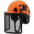 Hard Hats Construction Safety Helmet ANSI Z89.1 Approved OSHA Hardhat Vented Men Worker Hard Hat with Chin Strap Tree Climbing Rescue Arborist Helmet