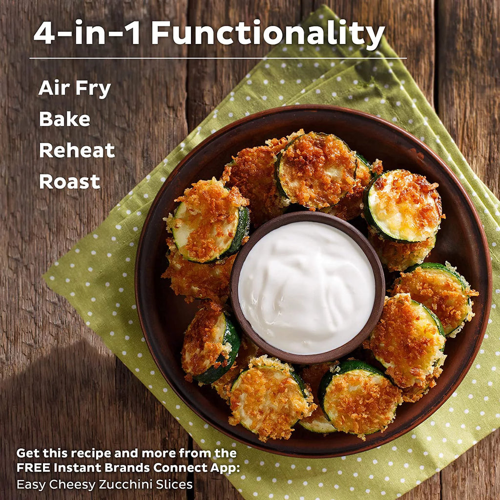 Air Fryer Oven 6 Quart 6-in-1 with Non-stick Dishwasher-Safe Basket M80905