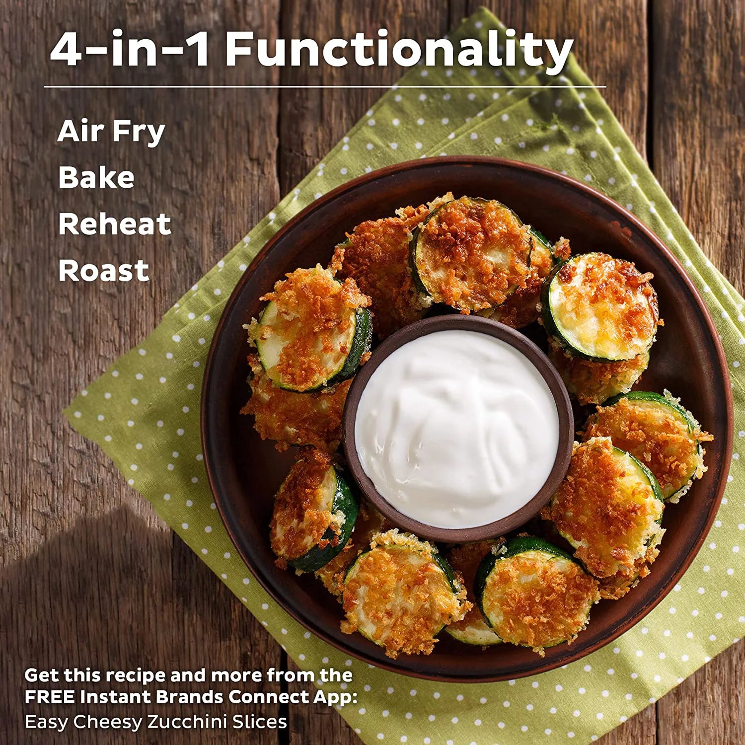 Air Fryer Oven 6 Quart 6-in-1 with Non-stick Dishwasher-Safe Basket M80905