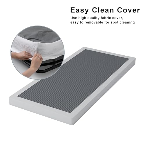 Full Size Metal Box Spring for Bed, Heavy Duty Mattress Foundation F782