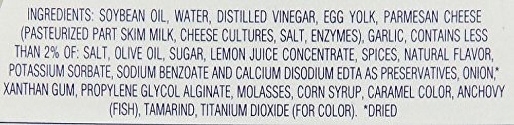 Creamy Caesar Dressing, 16 Fl Oz, 4 Bottles E60748