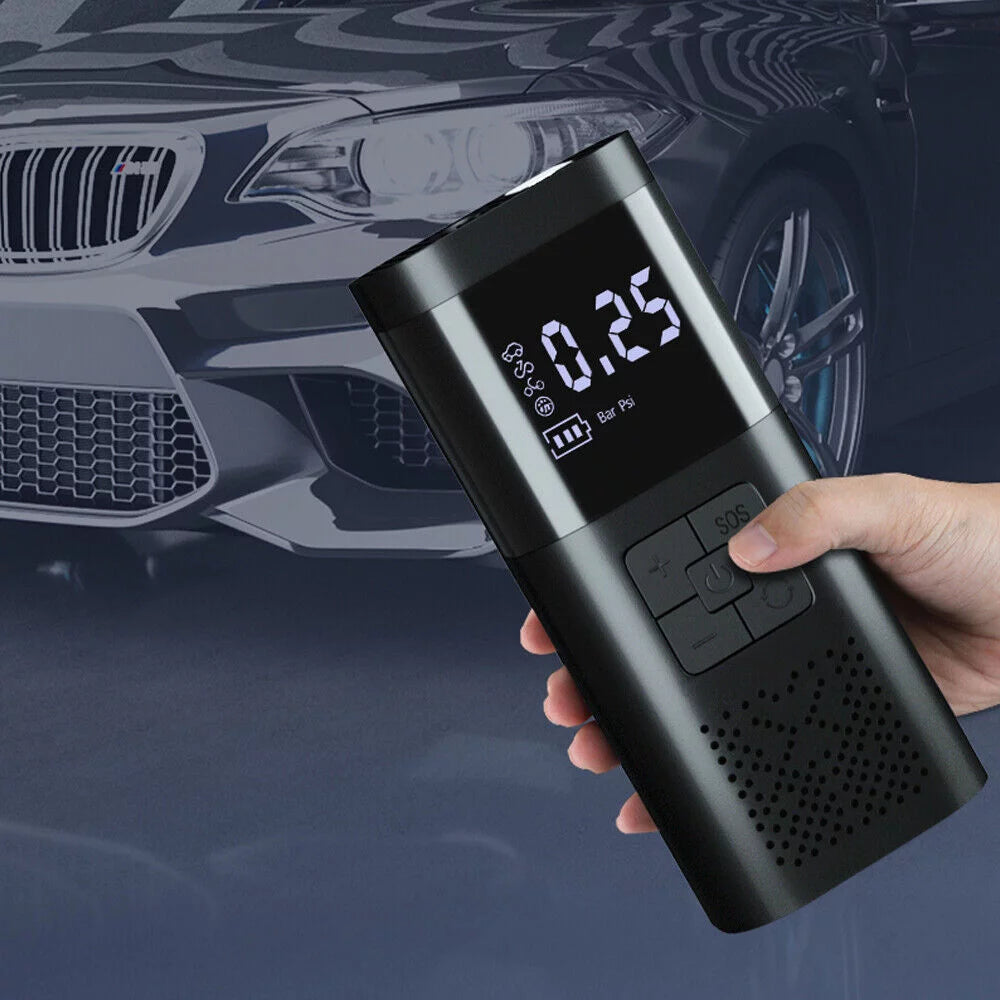 Portable 150PSI Digital Tire Inflator with LCD Air Pump Z589