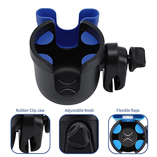 Stroller Cup Holder with Phone Holder, 2-in-1 Universal for Bike, Wheelchair, Walker V643912