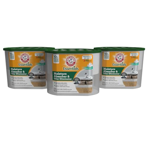 Disposable Moisture Absorber and Odor Eliminator Tub, Fragrance Free, 1 lb. V717