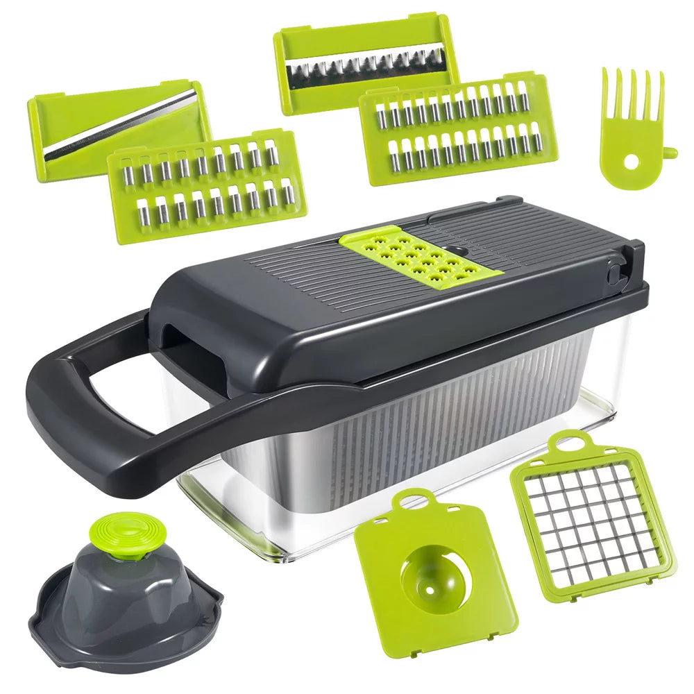 12 in 1 Vegetable Chopper with Container D39269