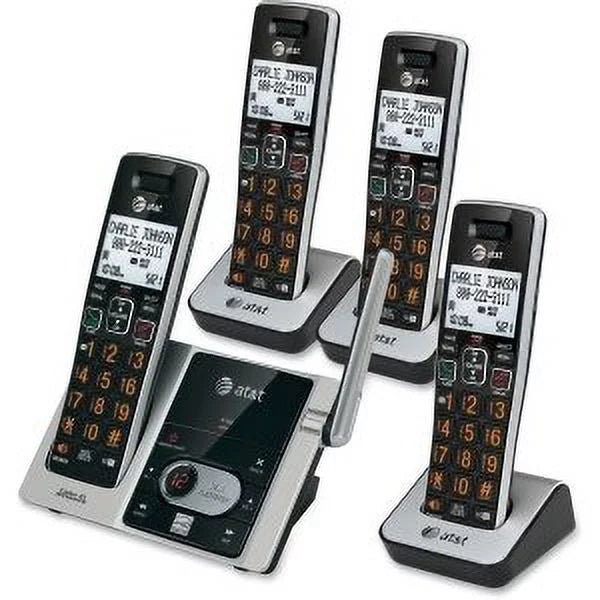 Cordless Answering System with Caller ID, 4 Handsets A985465