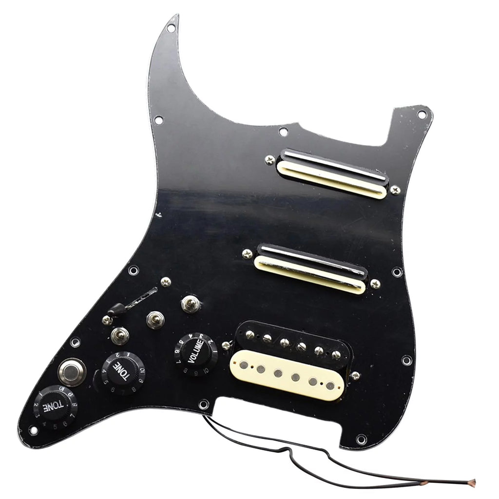Loaded Pickguard for Electric Guitar, Black A187984