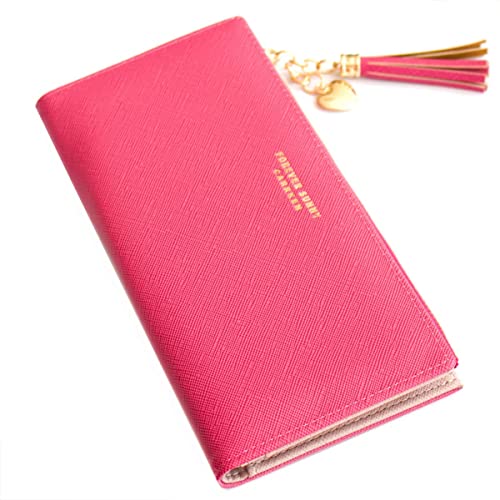 Slim Zip Around Wallet Card Holder Coin Purse F7495