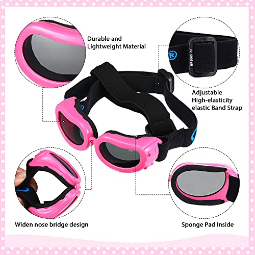 Dog Helmet and Goggles Set for Small Dogs, Blue S316382