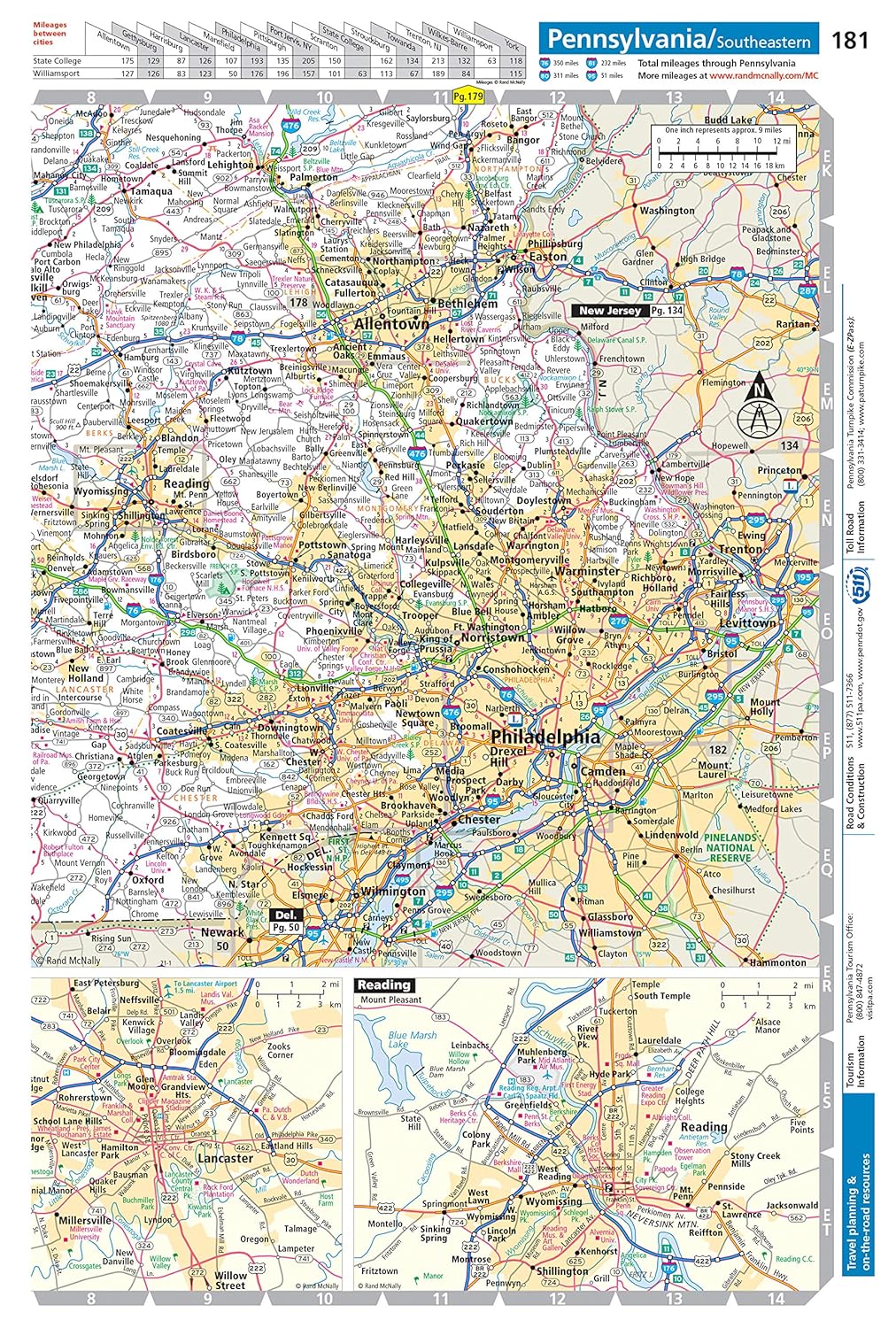 2022 Large Scale Road Atlas Q761