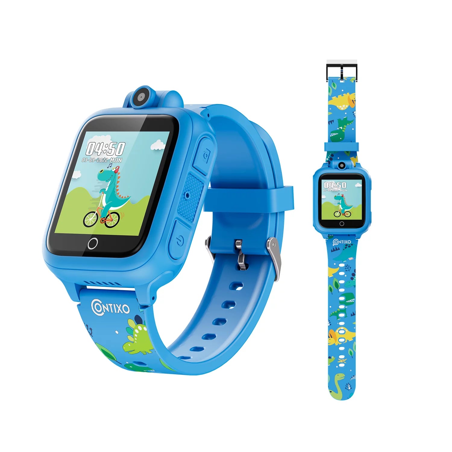 10" Android Kids Tablet and Smart Watch Bundle 64GB with Kid-Proof Case and Stylus U347