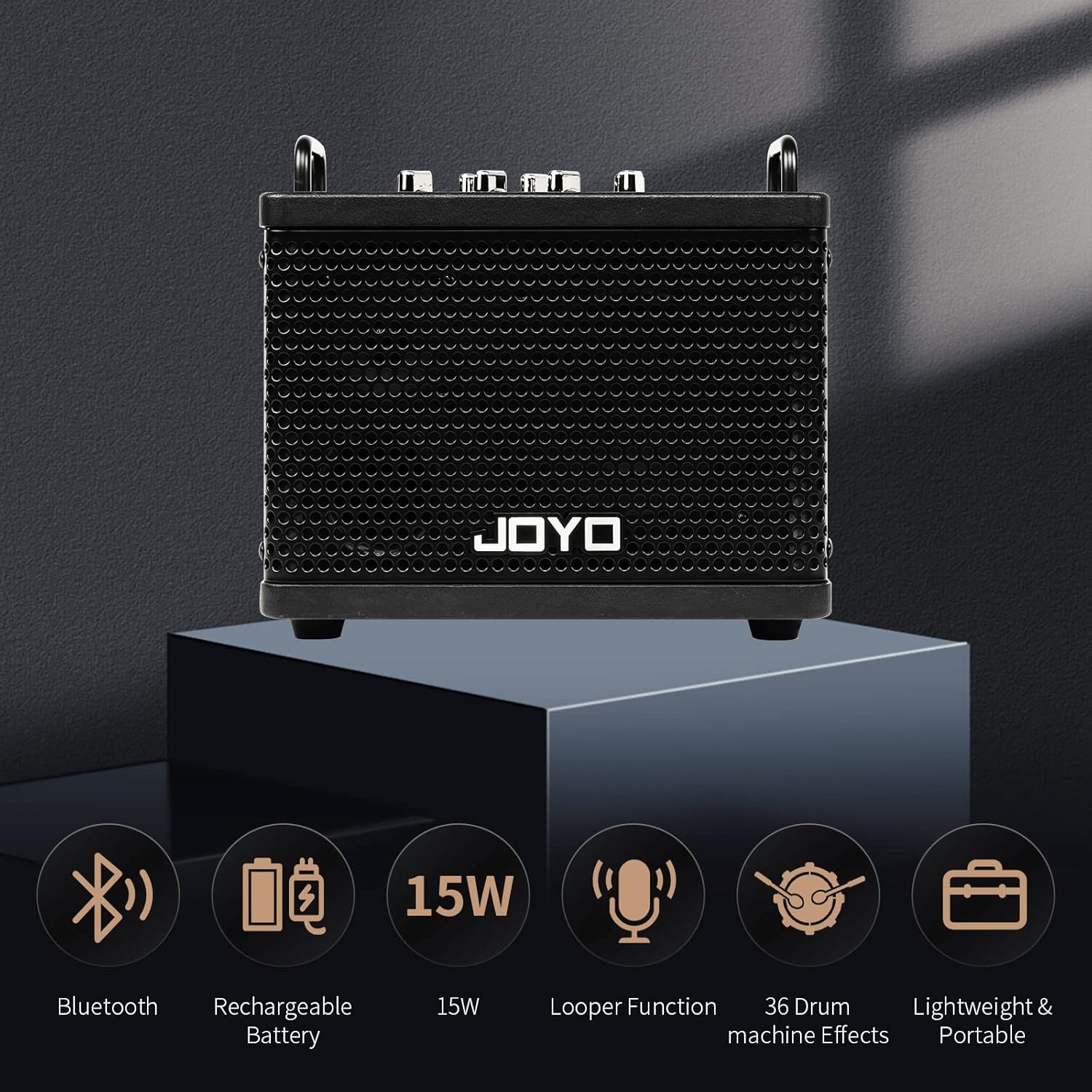 Digital Modeling Combo Amplifier Bundle with Audio Instrument Cable P9781