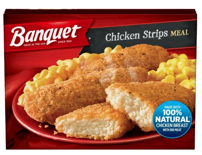 Chicken Strips Frozen Meal, 8.9 oz - Pack of 8 D51986