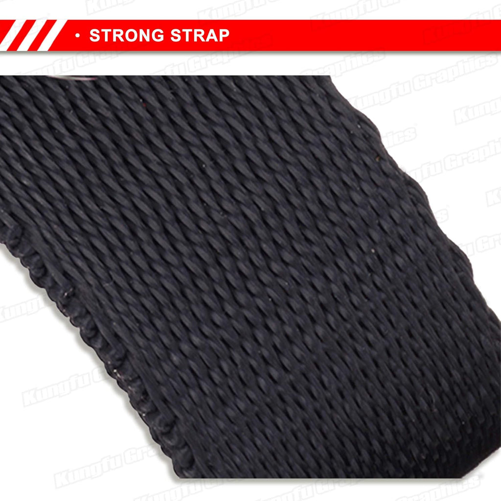 Adjustable Rescue Strap for Dirtbikes Motocross Enduro, Orange L126277