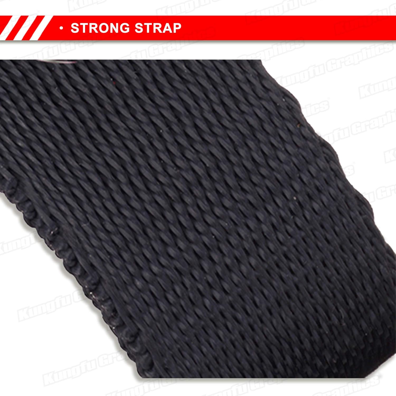 Adjustable Rescue Strap for Dirtbikes Motocross Enduro, Orange L126277