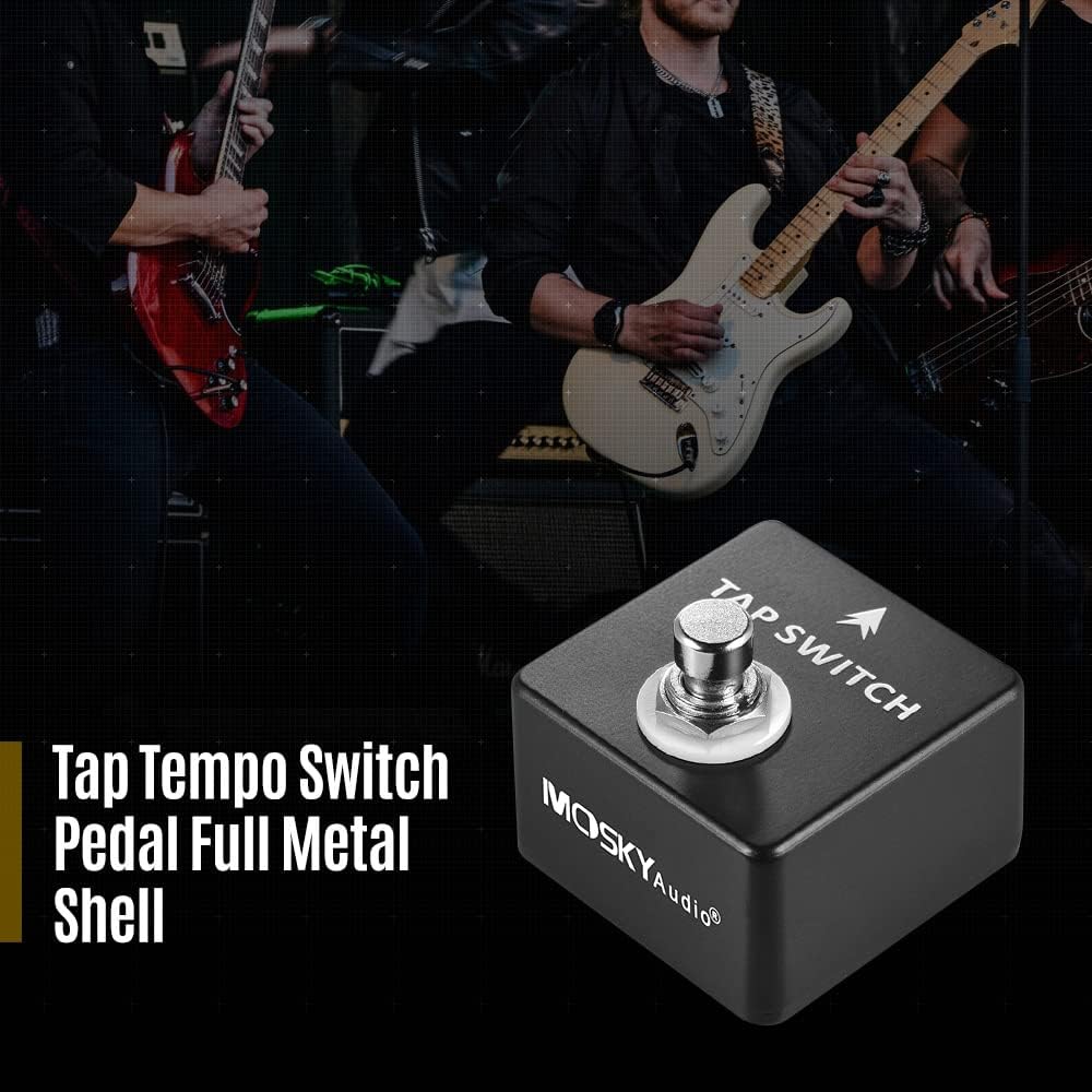 Tap Tempo Switch Pedal Full Metal Shell L6434