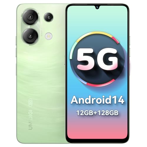 Unlocked 5G Cell Phone, 128GB Expandable, 50MP Camera, 6.75" 90Hz Display, Dual SIM Y561