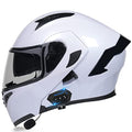 Motorcycle Bluetooth Helmets Full Face DOT/ECE Approved for Men Women Adults Dual Visors Flip up Modular Helmet Street Bike Motorbike Helmet