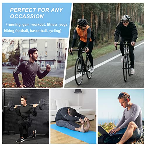 Men's Athletic Compression Pants Gym Leggings Workout Tights Baselayer Q893