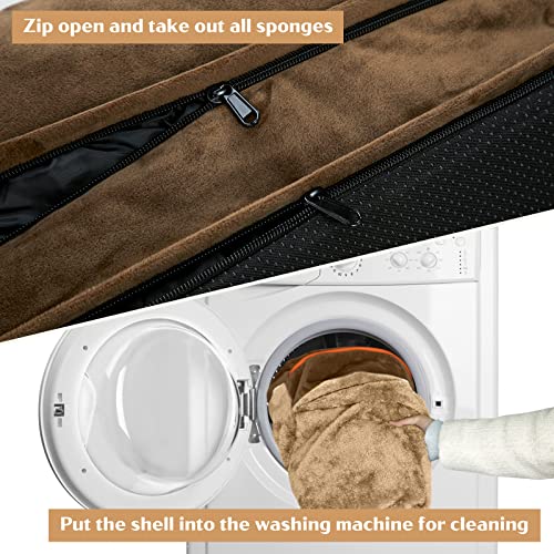 Orthopedic Cooling Dog Bed with Removable Cover for Extra Large Dogs R364433
