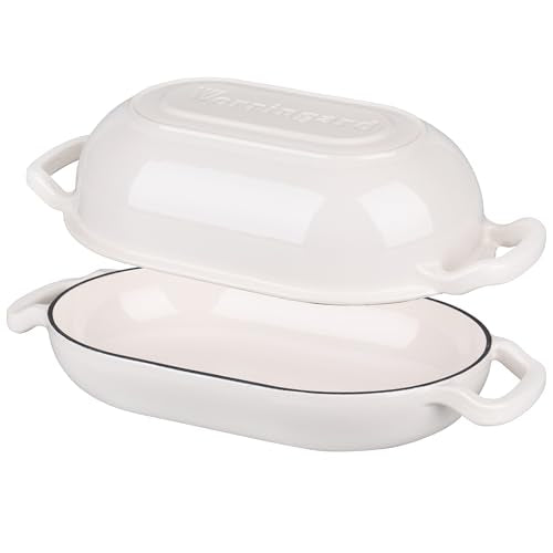 Enameled Cast Iron Dutch Oven with Lid for Bread Baking, 5QT M245