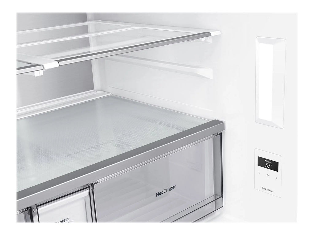 French Door Freestanding Refrigerator Stainless Steel H8806