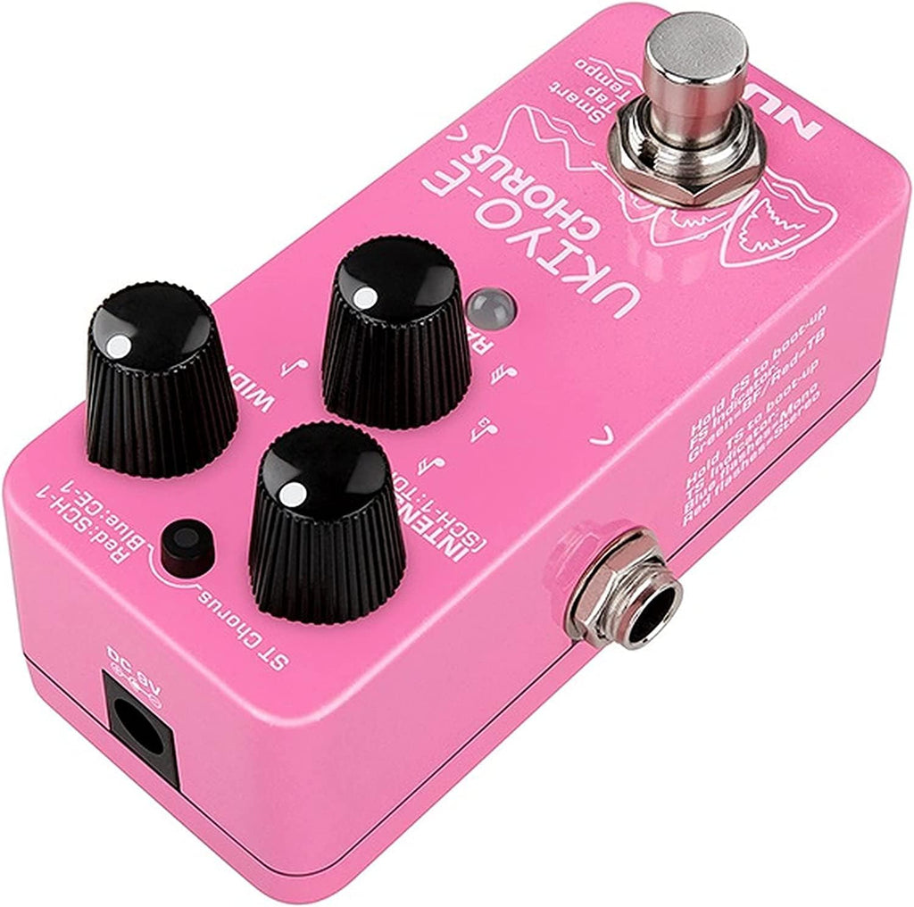 Mini Chorus Guitar Effects Pedal Bundle with Tuner G8399