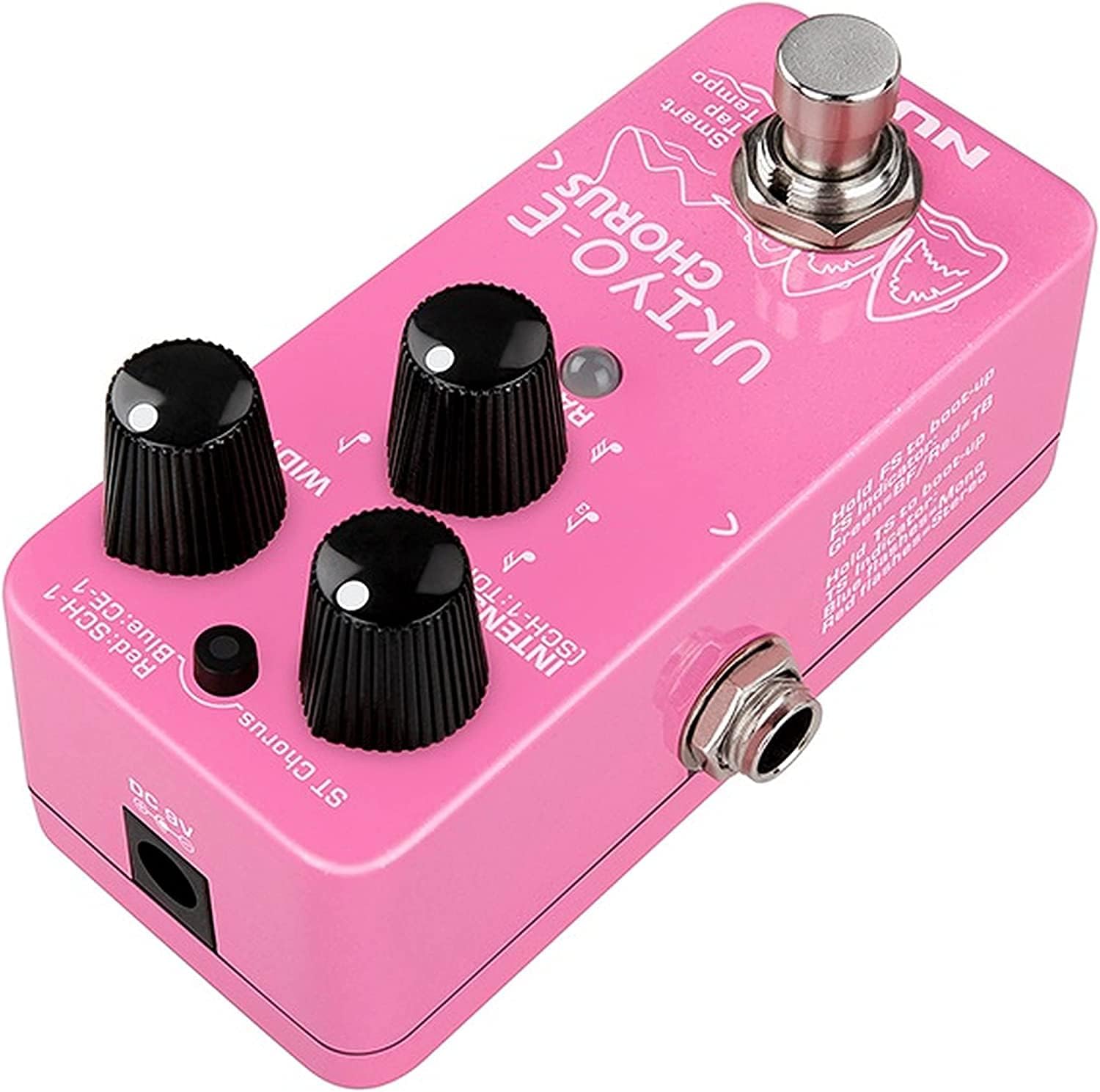Mini Chorus Guitar Effects Pedal Bundle with Tuner G8399