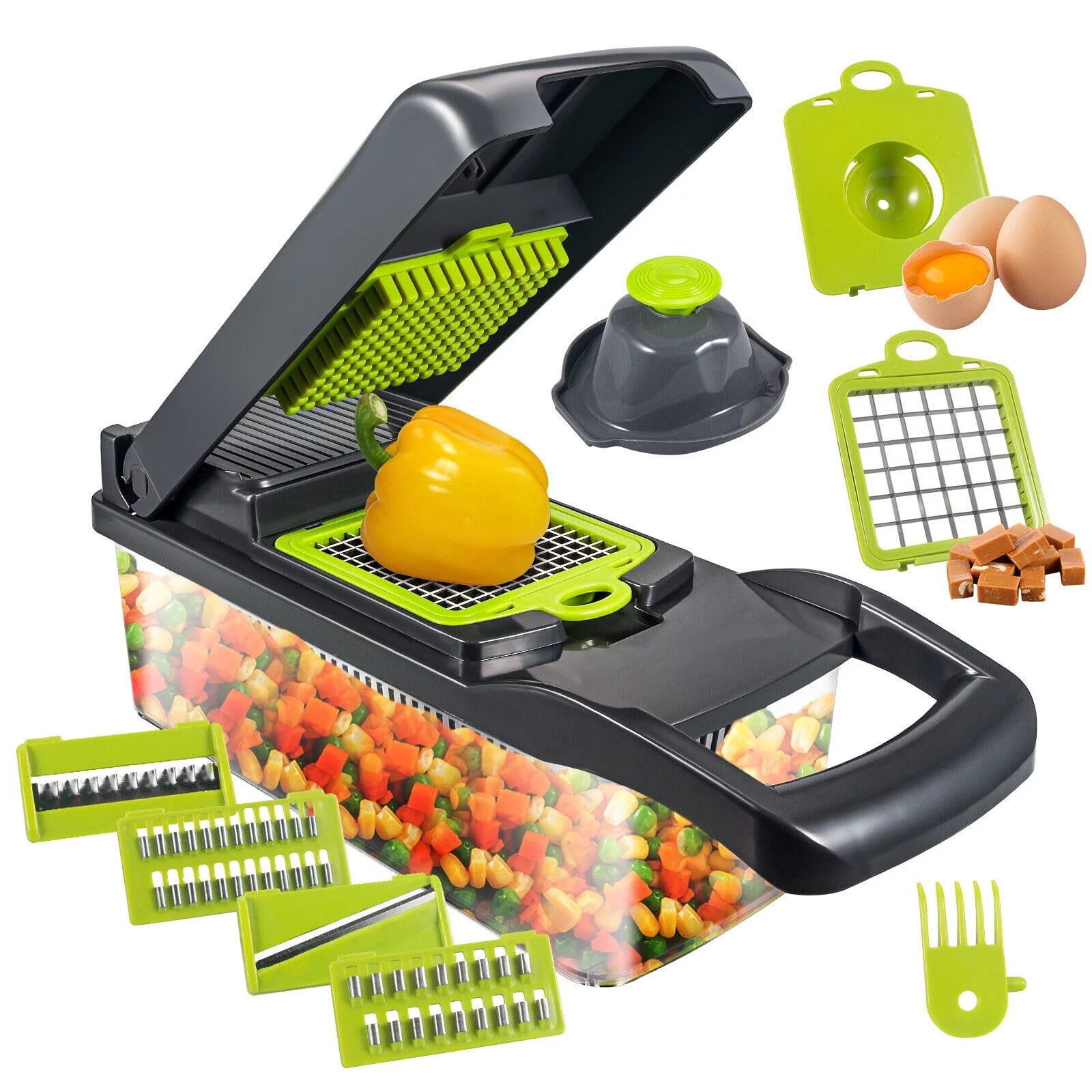 12 in 1 Vegetable Chopper with Container D39269