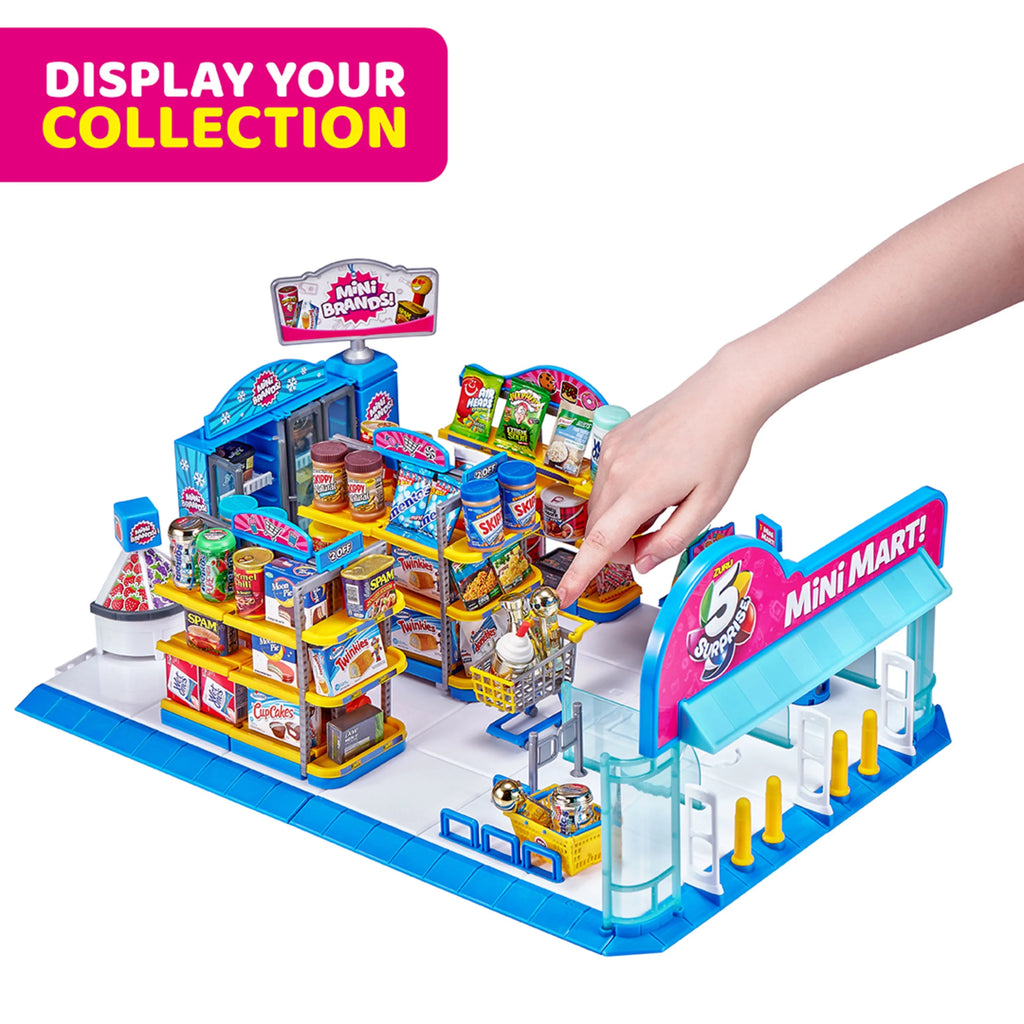 Electronic Mini Mart Playset with 4 Mystery Mini Brands L9801