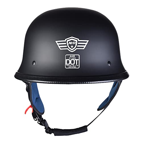 Motorcycle Helmet German Style Half Face for Cruiser Scooter X51754