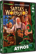 Santa's Workshop Digital Decorations DVD for Christmas Holiday Projection Decorating