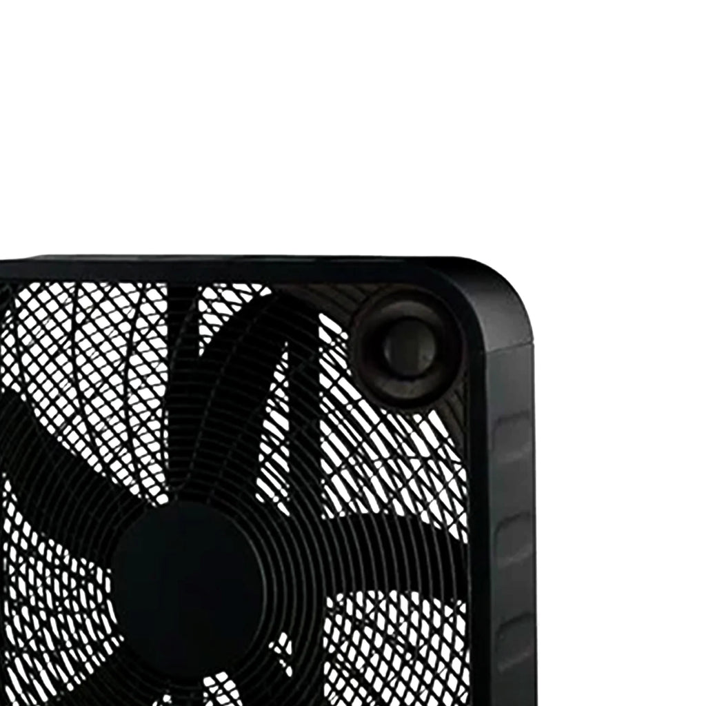 20 Inch 3 Speed Box Fan, Black Z75051